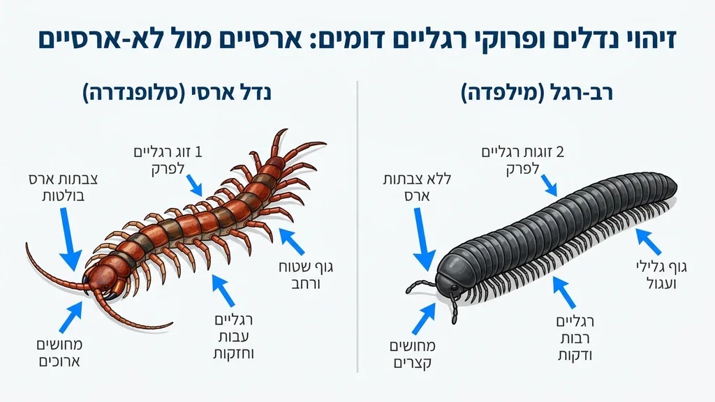 זיהוי נדל ארסי בסביבת הבית