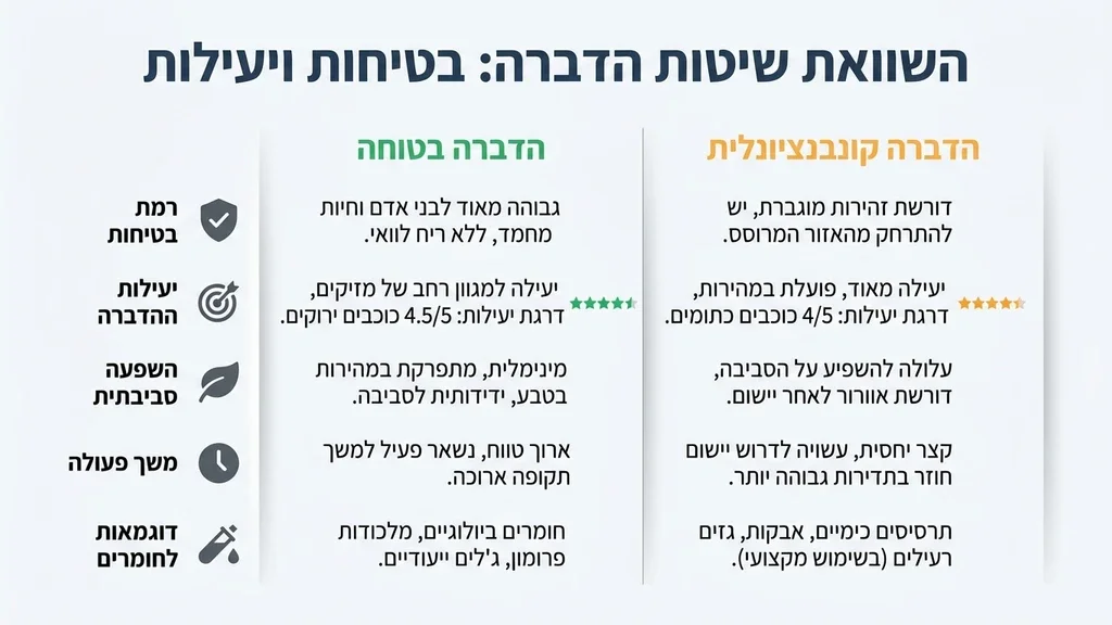 מדביר מקצועי בציוד מגן מבצע ריסוס נגד קרציות בחצר הבית